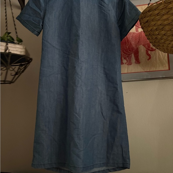 Given Kale Anthropologie Denim Short Sleeve Dress - Picture 4 of 6